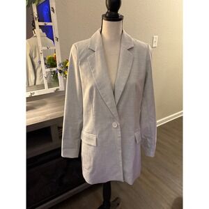 Rachel Zoe M women's‎ blazer gray plaid